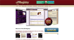 Desktop Screenshot of freegiftregistry.com.au